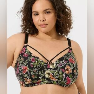 NWT TORRID Floral Dream Wire-Free Bra